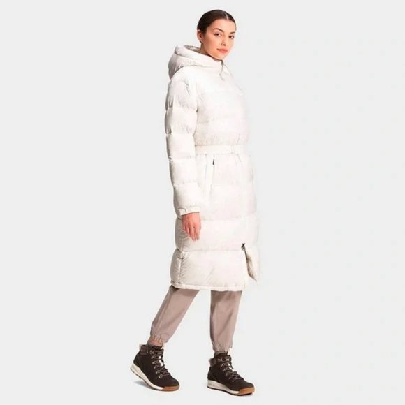 The North Face Nuptse Belted Long Parka - Picture 2 of 13